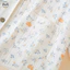 Bộ đồ ngủ cổ tròn cotton cotton nguyên chất dành cho nữ / Bộ đồ ngủ kiểu mục vụ mỏng / Thoải mái thường ngày có thể mặc Bộ đồ quần dài tay bên ngoài / 100% cotton thoáng khí Sweat-A