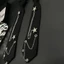 KIKIN Thời Trang Dây Buộc Punk Kim Loại Dây Xích Ngôi Sao NeckTie Cho Sinh Viên Văn Phòng Trang Phục Thời Trang Tăng Cường Cosplay Sự Kiện Tập Hợp