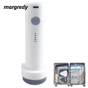 Máy bơm không khí túi nén MARGREDY, Máy bơm chân không điện có thể sạc lại nhẹ, Máy hút chân không Mini cầm tay có độ ồn thấp Du lịch