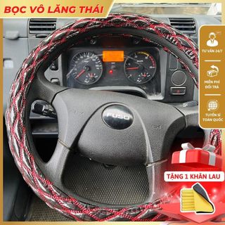 Bọc Vô lăng Thai nhiều mầu xe con, xe tải size 36-49cm Nội Thất