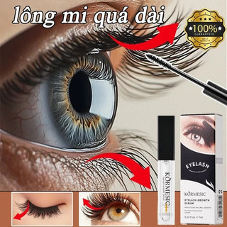 Serum dưỡng mi Mascara Dưỡng mi dài 7ml Serum tăng trưởng lông mi Kích thích mọc lông mi duy trì làn mi chắc khỏe