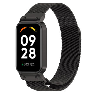 Dây đeo bằng thép không gỉ Dây đeo Milanese thoáng khí cho Redmi Smart Band 2 3 / Xiaomi Smart Band 8 9 Active