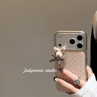 Ốp Lưng Thỏ Nhỏ Dễ Thương Cho iPhone 17ProMax 17Pro 17Air 17 16ProMax 16Pro 16 15ProMax 15Pro 15 14ProMax 14 13ProMax 13 Chống Rơi Y2K Cô Gái