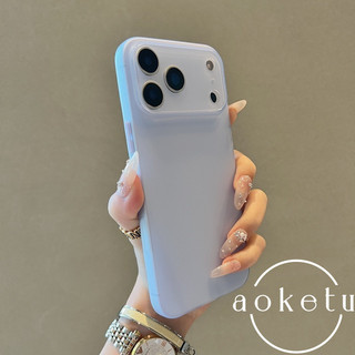 Thích hợp cho vỏ điện thoại Apple 17pro, iPhone 16Pro Max siêu mỏng mới bao gồm tất cả chống rơi và chống vân tay ip17Air Vỏ mềm mờ trong suốt đơn giản