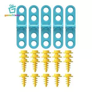 Gamchiano 5x Tông Dụng Cụ Xây Dựng Bản Lề Nhà Chơi Đồ Chơi Cảm Giác Trẻ Em Bộ Xây Dựng Cho Bé Trai Bé Gái Cha Mẹ Con Sáng Tạo Học Tập
