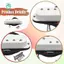 Mini Humbucker Guitar Pickup 9K Đầu ra 3 + 3 Cực có thể điều chỉnh Dễ dàng lắp đặt Phụ kiện nhạc cụ Phụ kiện phụ tùng