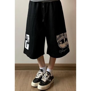 GKSSS Quần short nam phong cách Mỹ, dáng rộng trung tính