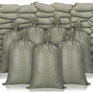 Túi dệt màu xanh lá cây Oversize - Túi đựng đồ hạng nặng đa năng để vận chuyển xây dựng