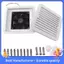 12V Universal Rv Motorhome Tắt Tiếng Mái Làm Mát Trailer Quạt Xả Caravan Hiệu Quả Gắn Trần Thông Gió