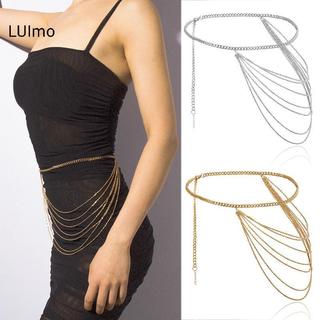 Thắt lưng dây xích nhiều lớp cho nữ - Phù hợp với đầm và jeans, trang sức thời trang SBS
