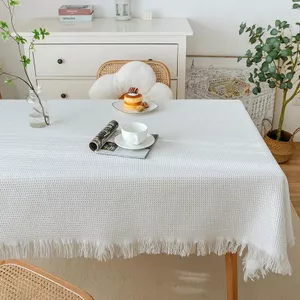 khăn trải bàn vải bông phong cách pháp decor vintage bắc âu khăn lót bàn trang điểm bàn ăn chụp ảnh sinh nhật dã ngoại cao cấp