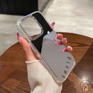Dành Cho OPPO A6X A6T A6S A6C A6 GT A5 A5X A5i A3X A3 A2X A2 A98 A80 A79 A59 A16K A16E A1X A1 F29 F27 Pro Plus F23 Ốp Điện Thoại Gương Trang Điểm Đơn Giản Trong Suốt Vỏ Khung