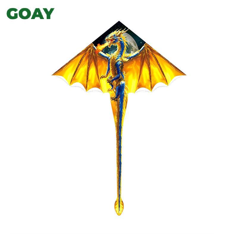 GOAY Diều Rồng Lớn Cho Trẻ Em & Người Lớn Dễ Dàng Bay Lớn Rồng Diều Đuôi Dễ Dàng Bay Diều Đồ Chơi Ngoài Trời VN
