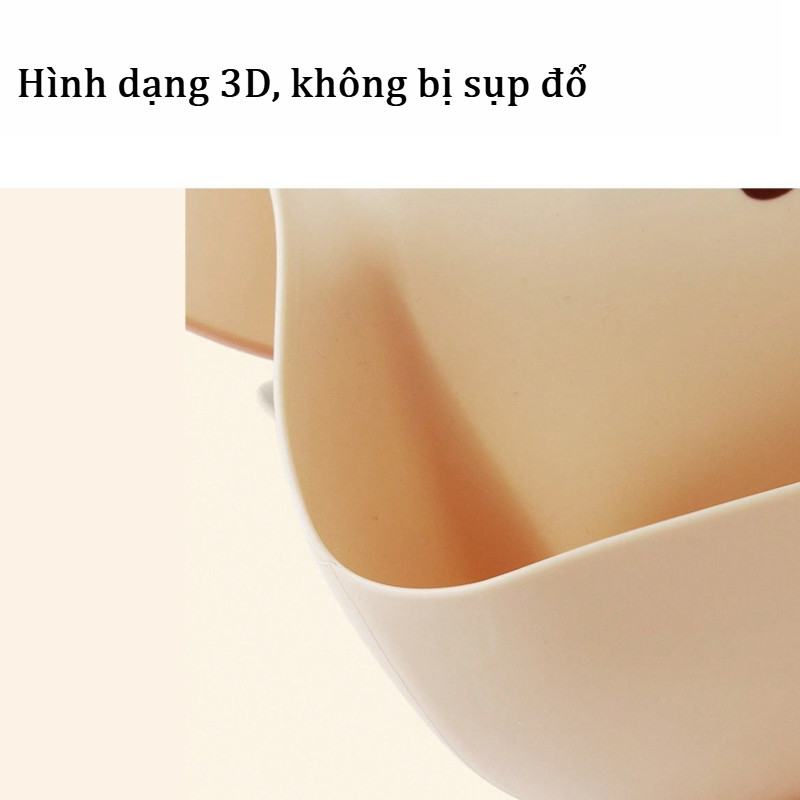 【SKISOPGO】Yếm silicon chống thấm cho bé từ 0-8 tuổi,có máng hứng thức ăn,Dễ Lau Chùi,Cho Cả Bé Trai Và Bé Gái