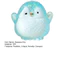 < Pluscloth > Đồ chơi bóp chim cánh cụt lấp lánh trong suốt – Bóng giảm căng thẳng mềm mại phục hồi chậm An toàn di động Đồ chơi Squishy dễ thương cho trẻ em Người lớn Hoàn hảo để thư giãn và vui vẻ Dễ thương