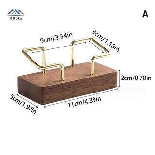 ELBBKG Hộp Đựng Danh Thiếp Người Tổ Chức Văn Phòng Để Bàn Hiển Thị Đứng Ghi Nhớ Phụ Kiện Để Bàn Kệ Nhà Gỗ Đựng Thẻ Lưu Trữ Mới