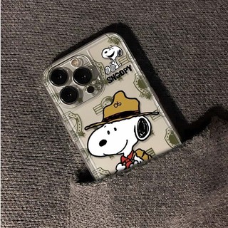 Ốp Điện Thoại Di Động Cho Xiaomi Redmi Note 15 14 13 Pro Plus Note15 Note14 4G 5G Ốp Lưng Snoopy Camera Trong Suốt Bảo Vệ Ống Kính Bumber Đơn Giản Bảo Vệ Toàn Diện Sang Trọng