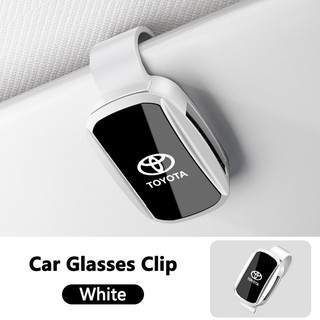 1 Chiếc Ô Tô Tấm Che Nắng Kính Kẹp Nội Thất Kính Mắt Bảo Quản Cho Xe Toyota Prado Rav4 Hilux Prius Corolla Camry Yaris Auris Phụ Kiện
