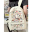 Giá trị cao Nhật Bản ins Niche Graffiti Schoolbag Nữ Trung Học Cơ Sở Dễ Thương Phù Hợp Với Ba Lô Du Lịch Nhẹ
