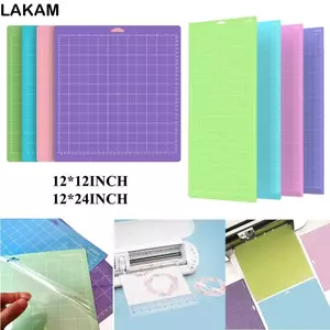 Tấm cắt LAKAM, Thảm cắt chống trượt PVC, Thảm thay thế thẻ dày Cameo Silhouette bền bỉ cho đồ thủ công may