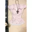 Áo sơ mi ngắn tay màu hồng chấm bi phong cách vintage, form slim-fit, phù hợp mùa hè 2026