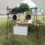 Camping Ngoài Trời Di Động - Bộ Gear siêu nhẹ với chân máy giá gấp và móc treo