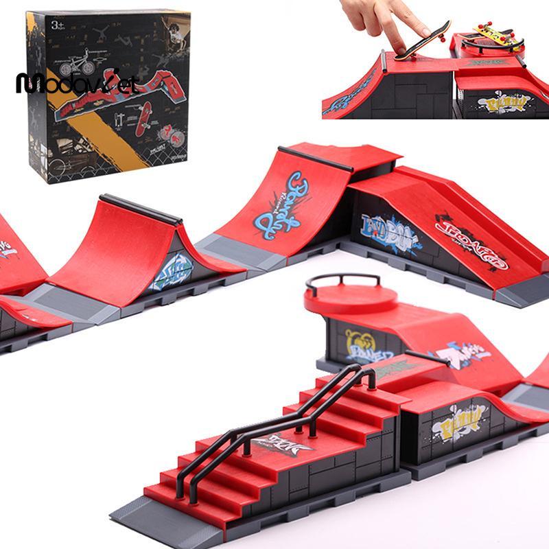 Bộ ván trượt đầu ngón tay mini dành cho trẻ em - Đồ chơi thể thao sáng tạo