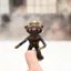 Búp bê sang trọng Mini Delta Force 5cm kèm bộ xương - Hoạt hình dễ thương Nhân vật trò chơi Móc khóa Túi điện thoại Mặt dây chuyền quyến rũ Quà tặng sưu tập