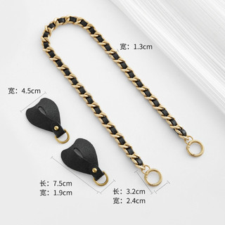 Dây Xích Túi Thích Hợp Cho 25 Túi Dây Đeo Vai Dây Xích Thay Thế Đa Giác Chống Đeo Khóa Sửa Đổi Phụ Kiện