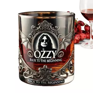 Whiskey Glasses Collectible Wine Glasses Collectible Commemorative Music Celebrity Cup for Bourbon Wine Dining gelhvn