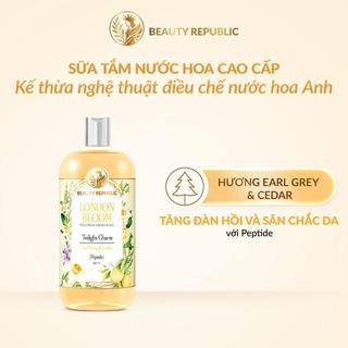 [V] Sữa tắm nước hoa Anh tăng đàn hồi & săn chắc da với Peptide Beauty Republic London Bloom 500ml