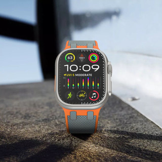 Dây đeo silicon thể thao Farmhouse Oak cho Apple Watch Ultra 42 / 44 / 45 / 49 / 46mm i-watch Series Ultra11 / 10 / 9 / 8 / 7 / 6 / 5 / 4 / 3 / 2 / 1