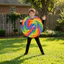 GC1 Trẻ Em Cầu Vồng Lollipop Trang Phục Halloween Ngộ nghĩnh Cosplay Trang Phục Kẹo Chủ Đề Nhập Vai GC1