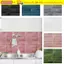 Nhãn dán tường gạch tự dính CORALTIDE, Giấy dán tường chống thấm nước chống dầu, Decal dán tường chống ẩm chịu nhiệt