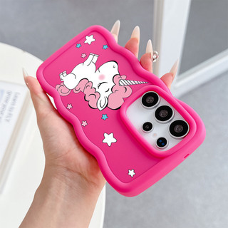 Vỏ Kỳ Lân Dễ Thương Cho Infinix Hot 30 30i 50 9 8 60 PLAY NOTE 40 PRO SMART 4 5 6 7 8 9 TECNO CAMON 18 19 20 SPARK 10 GO 2022 POVA 7 Vỏ TYYP