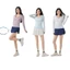 Nữ Áo sơ mi thể thao ngoài trời Ice Silk, thoáng mát nhanh khô, chống nắng slim fit