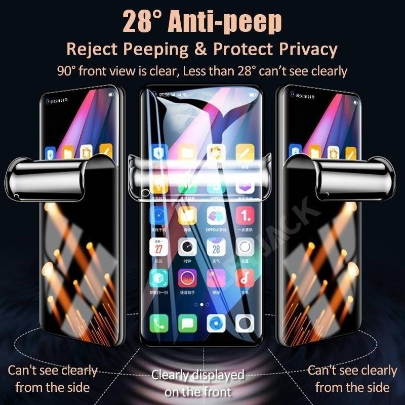 2 Bộ Phim Mềm Hydrogel Cho Oppo A6x A6v A6i + A6t Pro 4G 5G Matte Và Chống Gián Điệp Bảo Vệ Màn Hình Riêng Tư Cho Oppo A6s A6k A6 Pro Max GT 4G 5G HD Phim Hydrogel Chống Ánh Sáng Xanh