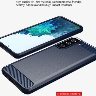 Sợi Carbon Cho Samsung Galaxy S25 S24 S23 S22 S21 S20 S10 FE Plus Ultra Note 20 10 9 Ultra Plus Lite Ốp Điện Thoại TPU Mềm Sang Trọng Silicon Chống Sốc