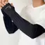 1 Cặp Chữ Tay Băng Rời Tay Nữ Găng Tay Lái Xe Co Giãn Ngoài Trời Chống Tia UV Bao Tay Có Thể Thoải Mái [Mới]
