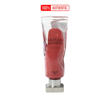 Son Kem Muzigae Mansion Objet Liquid 004 Affection Hồng Đất Ánh Đỏ
