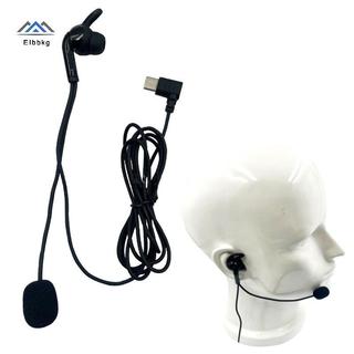 ELBBKG 1 Cái Cho V6 Pro V4C Plus Q8 F6 V7 Judge Ear Inte Tai Nghe Type-C Giao Diện USB-C Trọng Tài Tai Nghe Trong Tai Mới