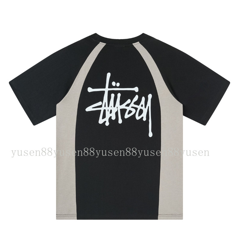 Áo thun ngắn tay STU chất lượng cao Mùa hè phong cách mới dáng rộng cổ tròn nửa tay áo thun Unisex hàng đầu