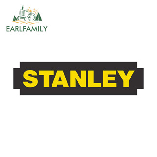 EARLFAMILY Stanley Logo Xe Ô Tô Cá Tính Mũ Bảo Hiểm Xe Máy Cản Chống Thấm Nước Vinyl Decal Thời Trang Chống Trầy Xước Bảo Vệ Cửa Xe Ô Tô