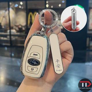 Vỏ chìa khóa xe Subaru TPU Thích hợp cho xv / Forester / Aohu / BRZ / Legacy / Asahi Leopard