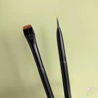 Bàn chải viền lông mày di động Bàn chải mỹ phẩm góc nhỏ Dụng cụ trang điểm Quà tặng lý tưởng cho nữ Sinh nhật bé gái