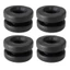 KIKIN 4 Cái 9814411880 Grommets cao su cho vỏ lọc không khí ô tô gắn vào để đảm bảo lượng khí động cơ và giảm rung