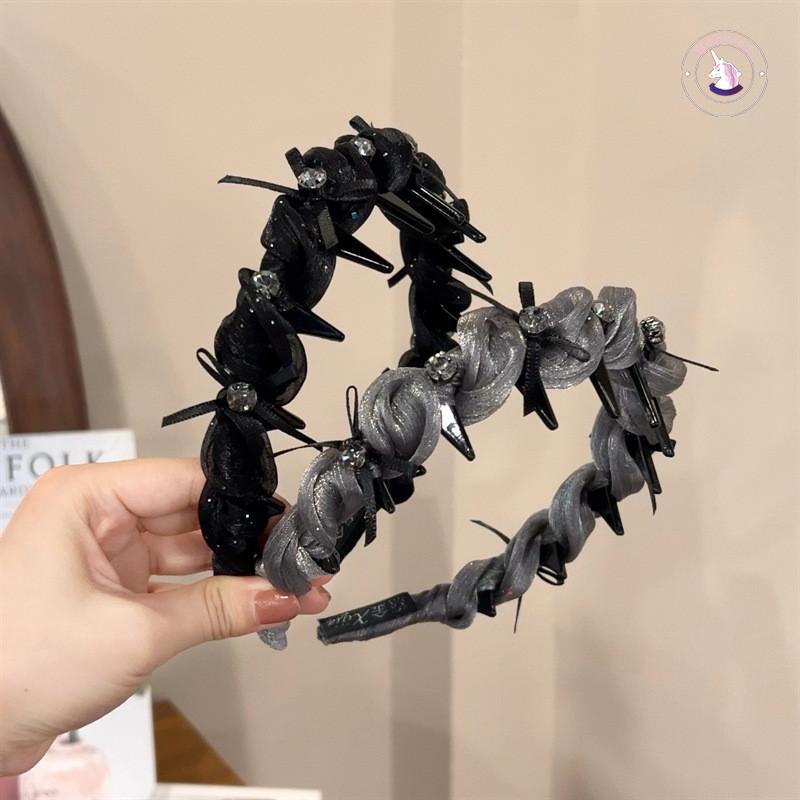 Băng đô lưới dành cho nữ - Phụ kiện tóc cao Băng đô co giãn
