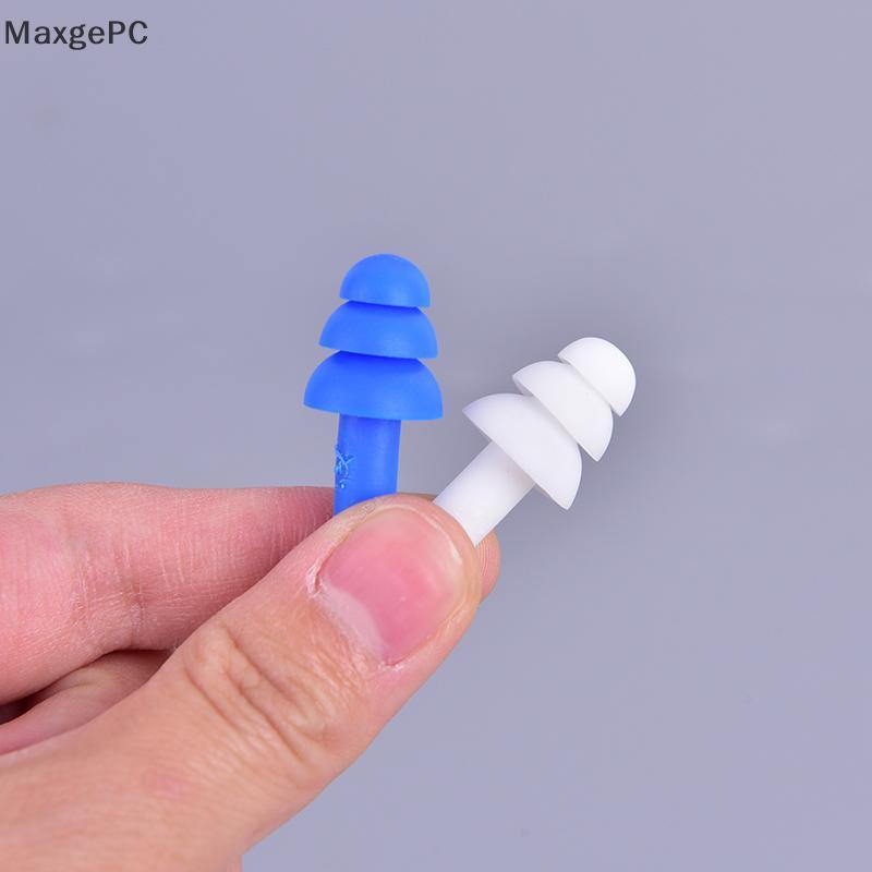 Nút Bịt Tai Chống Ồn Cách Âm Khi Ngủ Silicon Mềm Mại 3 Lớp Loại Bỏ 90% Tiếng Ồn Bảo Vệ Tai Cao Cấp [Có Hộp]