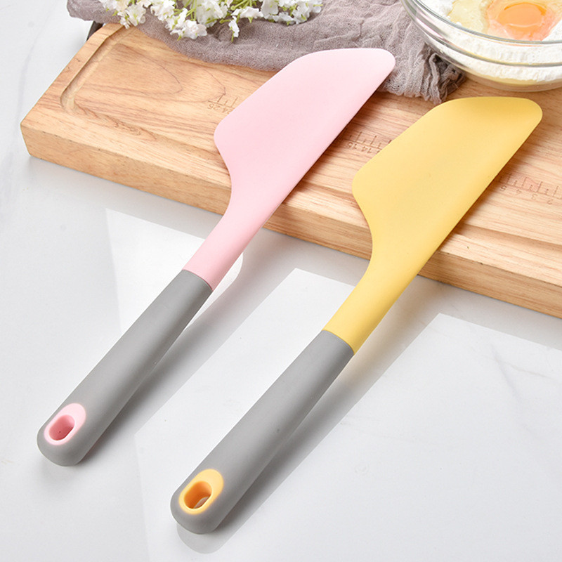 Thìa silicon cần thiết - Chịu nhiệt, rửa dễ, trộn đều，Silicone，Kem Nướng Bánh