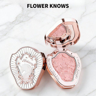 FLOWER BIẾT Unicorn Blush Powder Blusher High Gloss Color Rendering Multi-Functional Blusher Facial Makeup